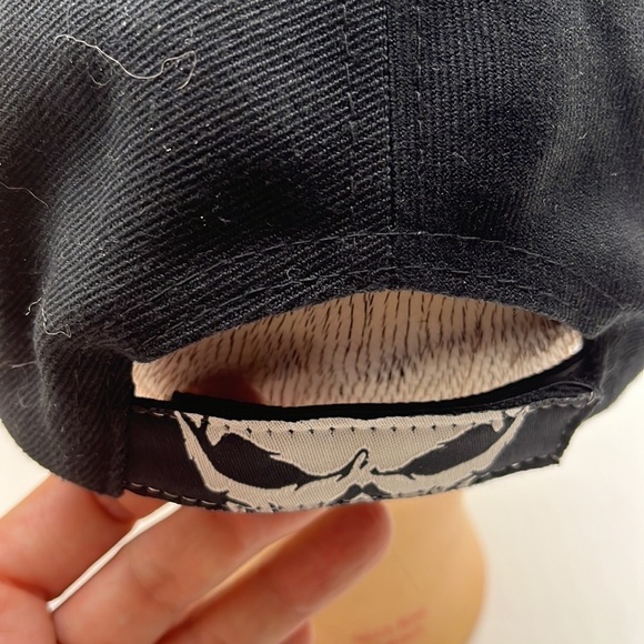 Stoned to the Bone Black Skull Baseball Hat Adjustable. HT1217 - Picture 3 of 6